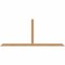Ekena Millwork Portland Timber Gable Bracket, Western Red Cedar, 96"W x 40"H x 1 1/2"D x 3 1/2"F, 10/12 Pitch GBW096X40X0204POR00SWR - alternate 1